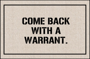 no warrant